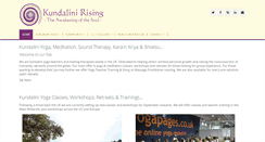 Desktop Screenshot of kundalinirising.org